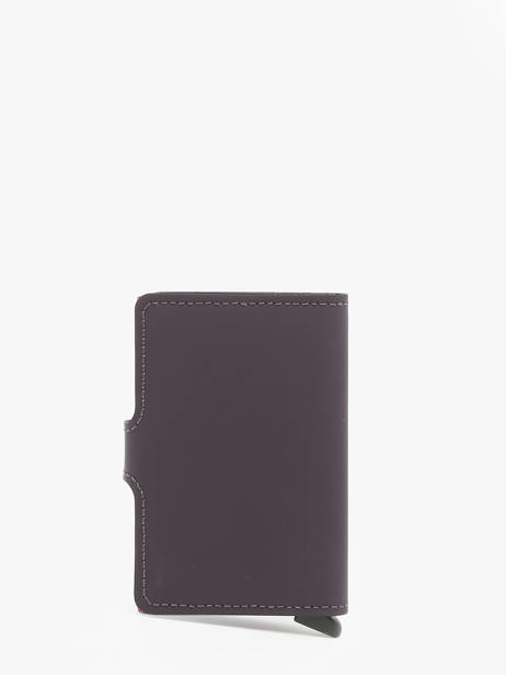 Kaarthouder Leder Secrid Violet matte MM ander zicht 2